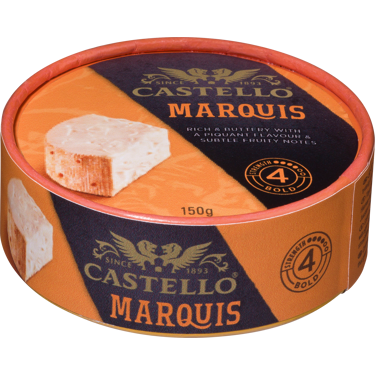 Castello Marquis puna-valkohomejuusto 150g