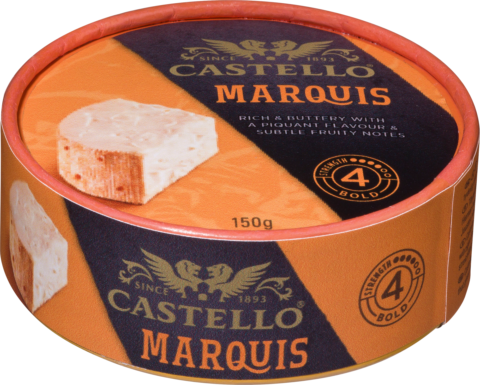Castello Marquis puna-valkohomejuusto 150g