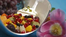 Fruktsallad med paradisfrukter