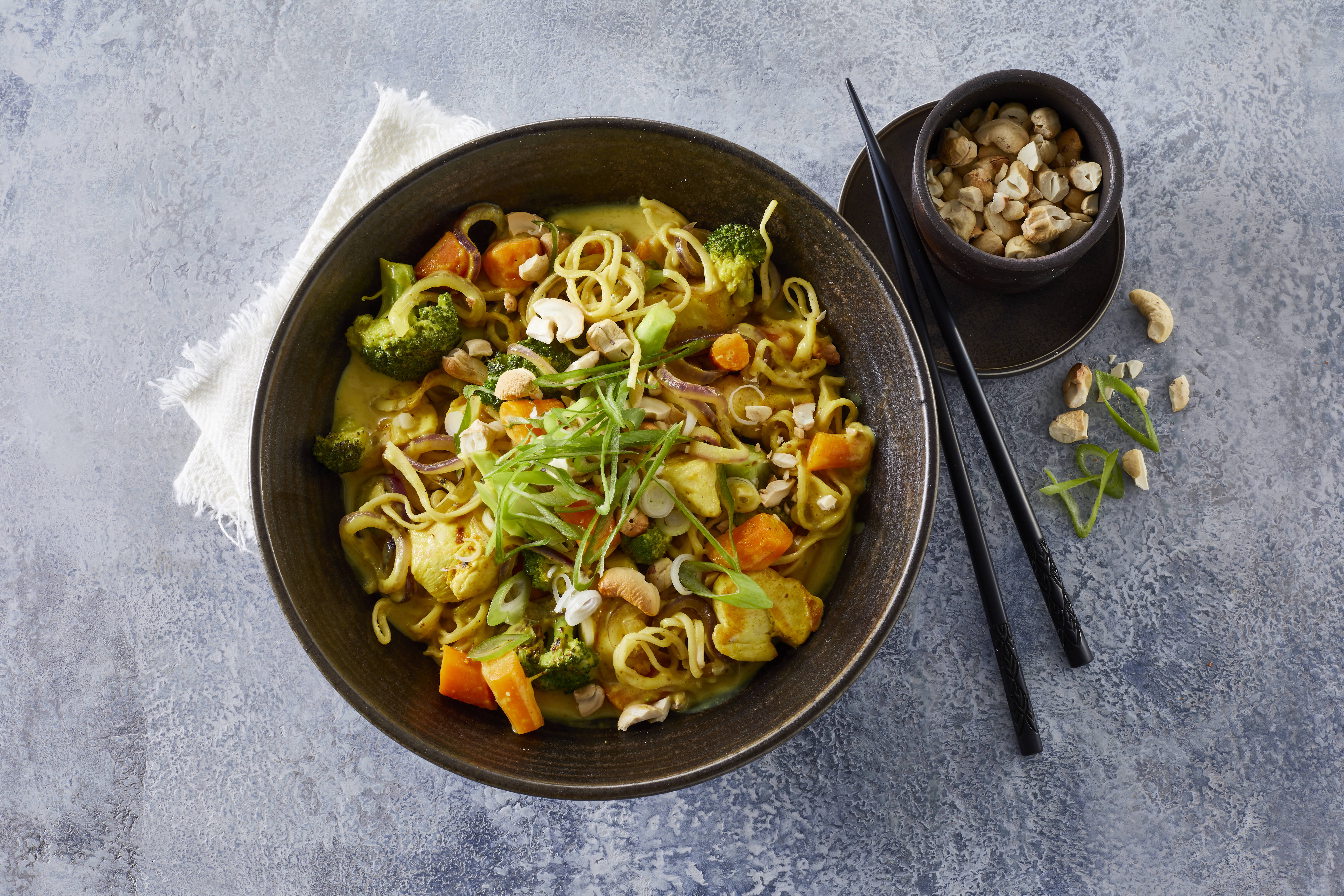 كاري الدجاج الكريمي