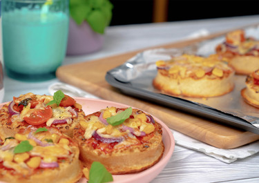 Crumpet Pizzas