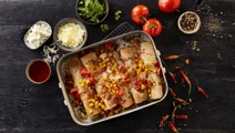 Enchiladas met rundvlees