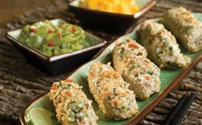 Tuna, Blue and Sesame Bites