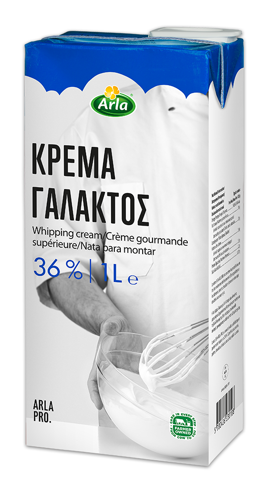 Arla Pro Κρέμα Γάλακτος 36% Λιπαρά 1L
