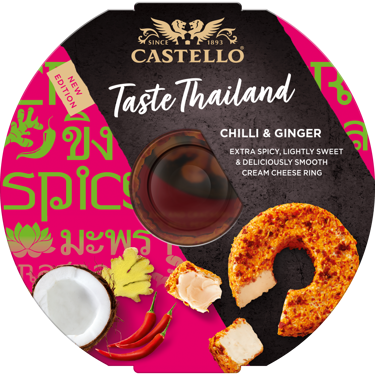 Castello® Serek Kremowy z Chilli I Imbirem