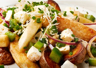 Chicken and potato salad