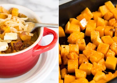 Butternut squash orzo