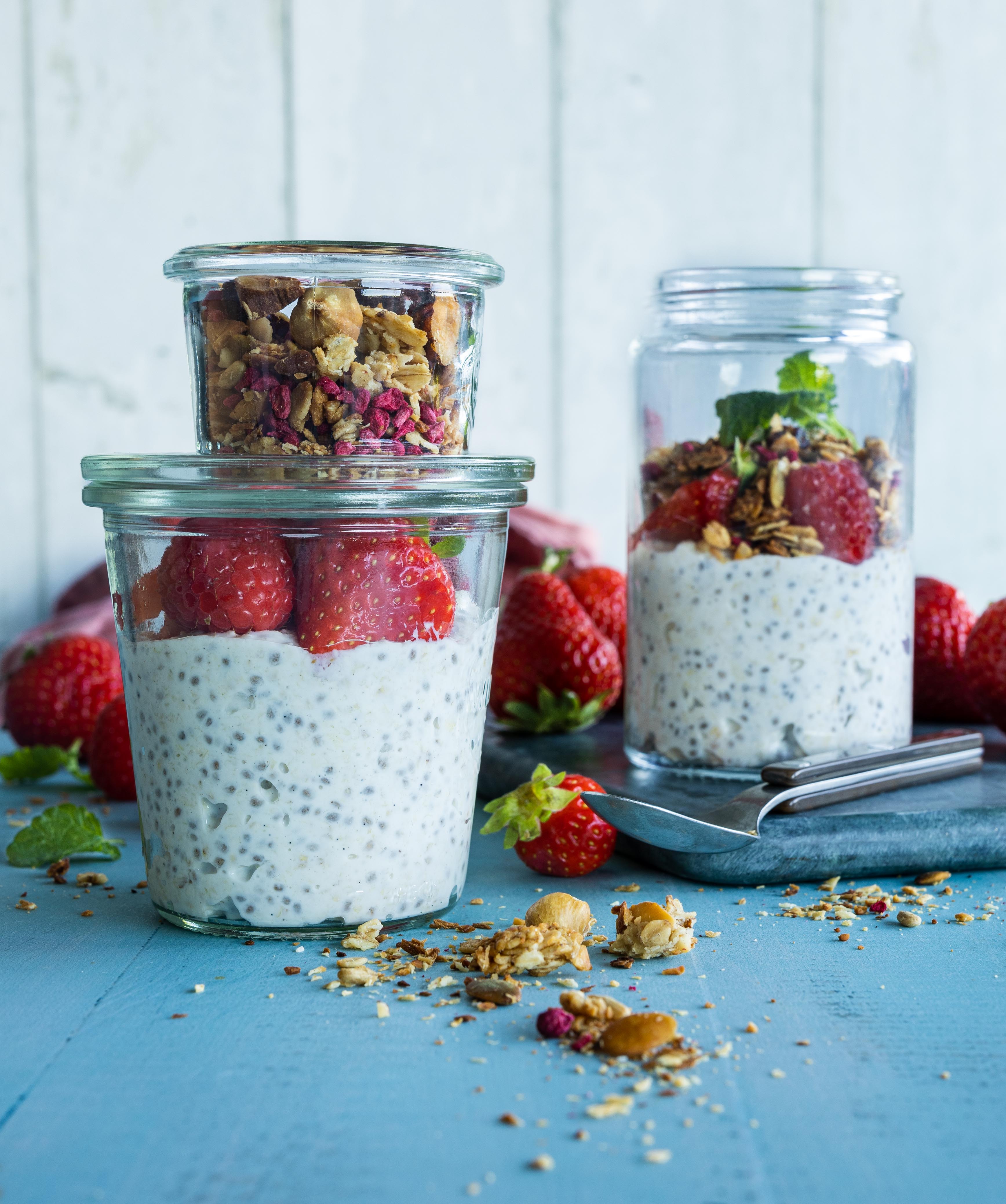 Koldskål overnight oats