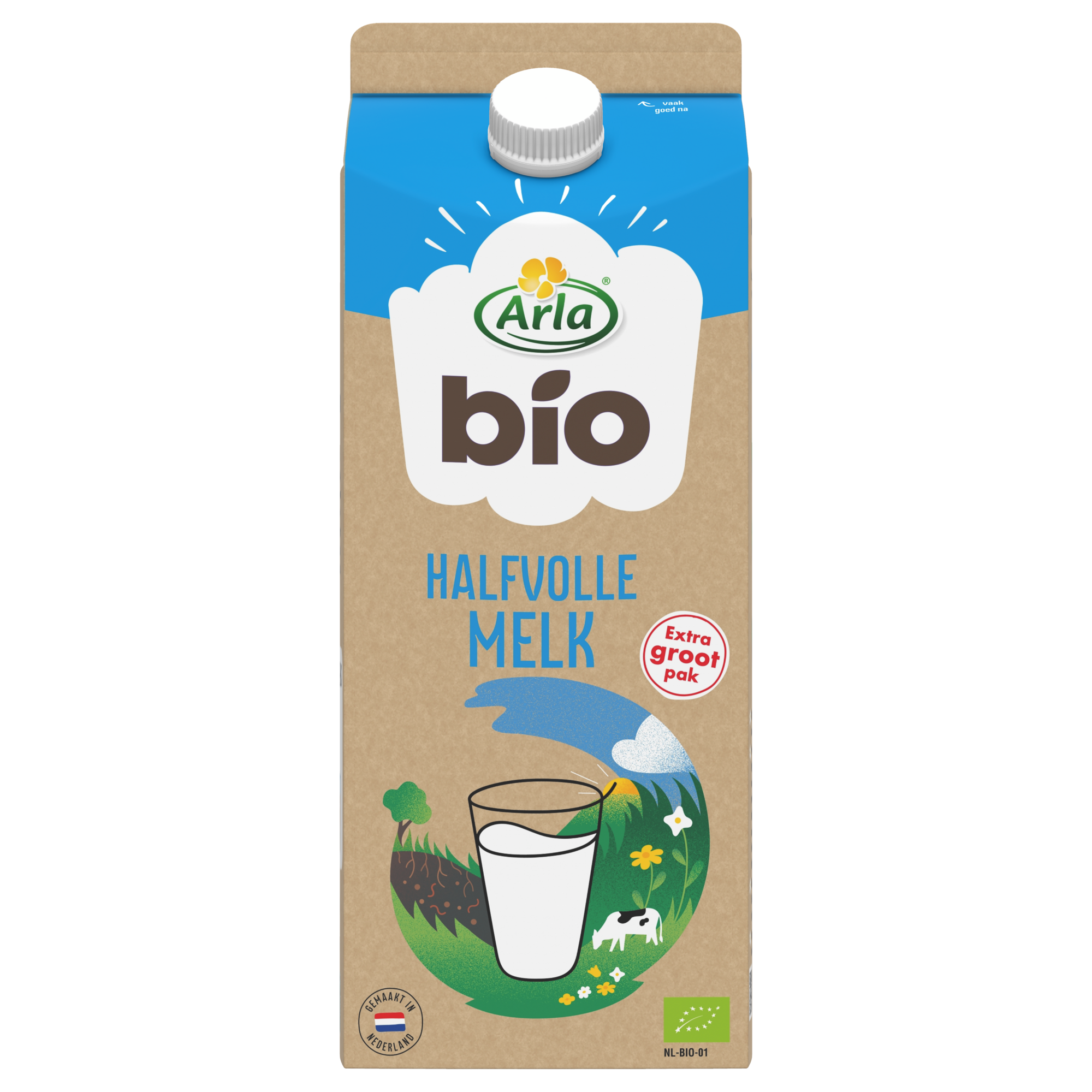 Halfvolle melk 1.5 liter