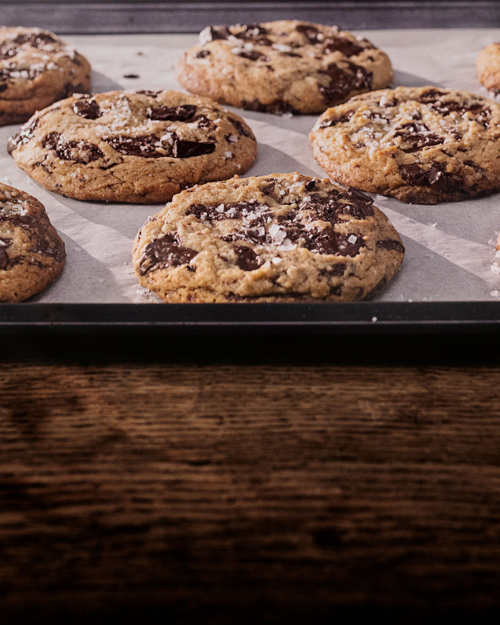 Chocoladekoekjes met zeezout