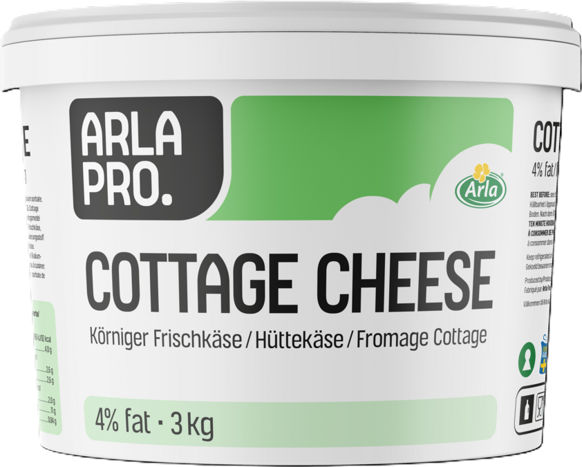 Arla Pro Cottage Cheese 4% 3kg