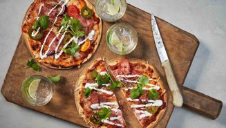Arkipäivän pizza