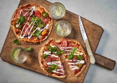 Arkipäivän pizza