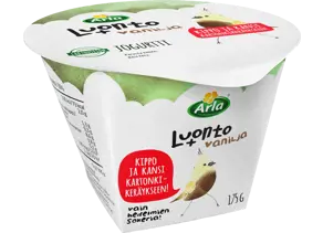 Arla Luonto+ AB vaniljajogurtti 175g laktoositon