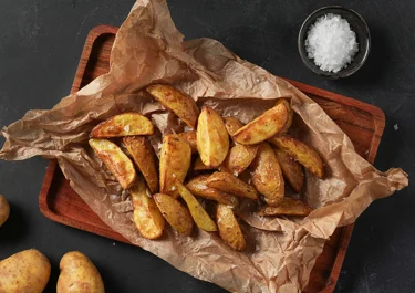 Air fryer potato wedges