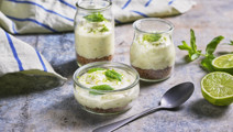 Key Lime pie i glas