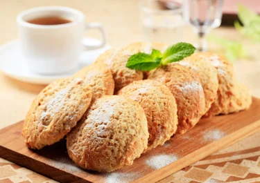 Oat Cakes with Soda Bicarbonate