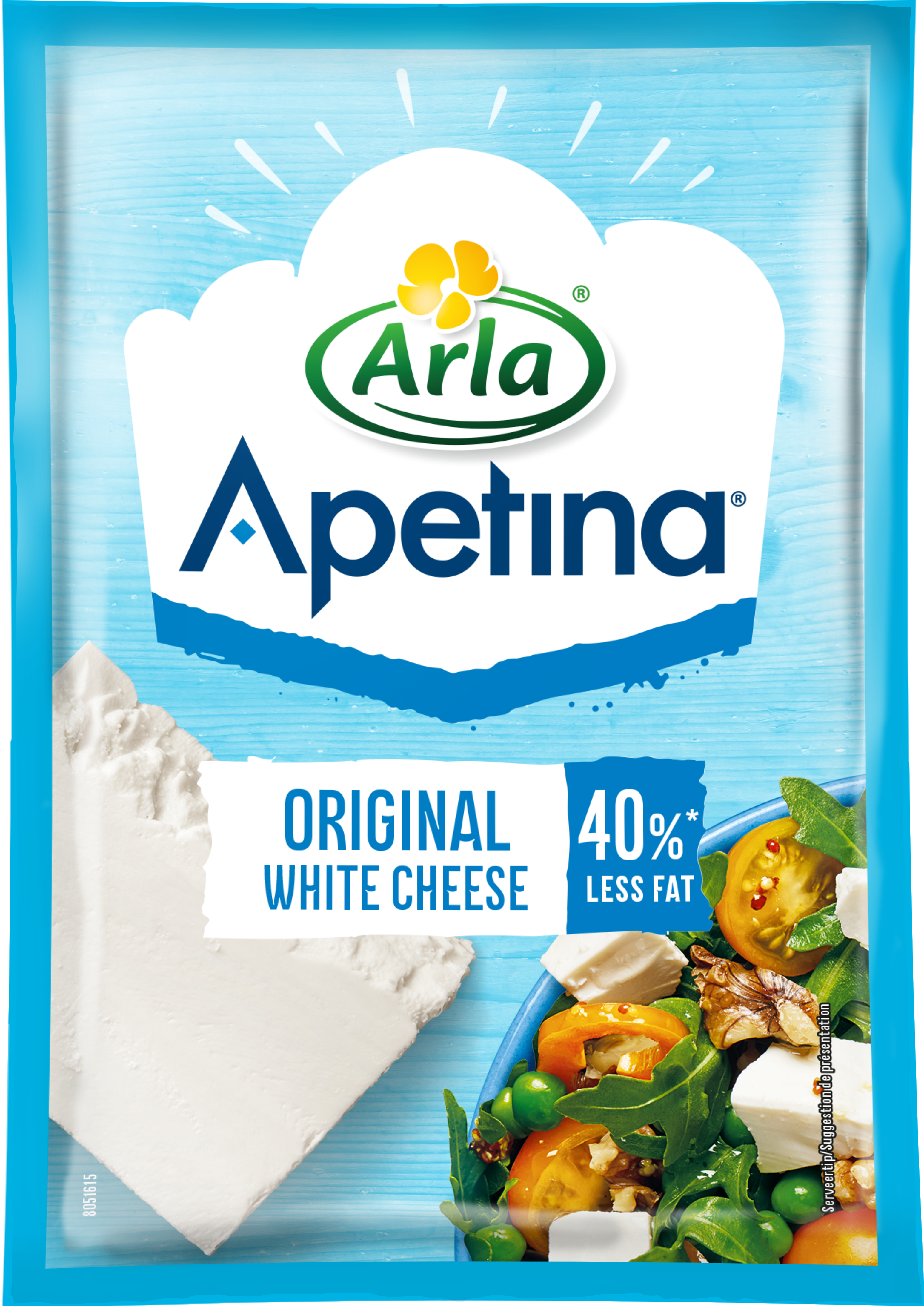 Witte kaas blok light 150 g