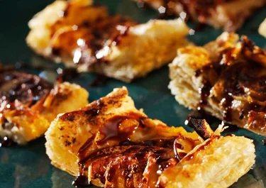 Tarte fine med glöggsirap
