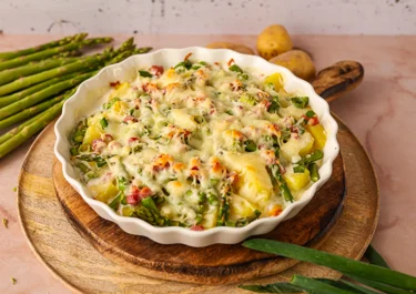 Asparagus potato casserole