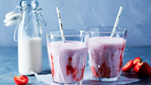 Aardbeienmilkshake