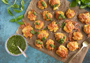 Air fryer smashed potatoes
