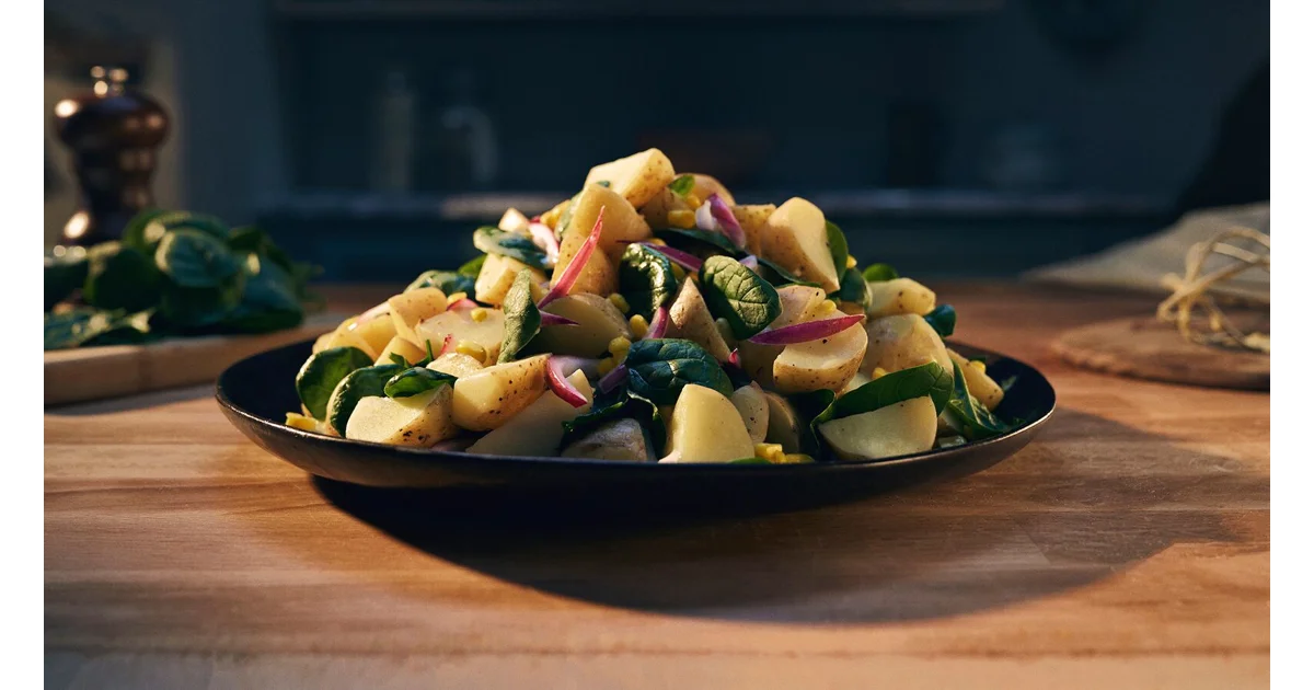 Hjemmelavet kartoffelsalat