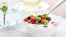 Fruktsallad med fil