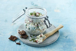 Røget makrel- eller sildesalat