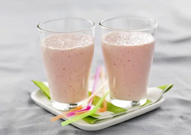 Jordgubbsmilkshake