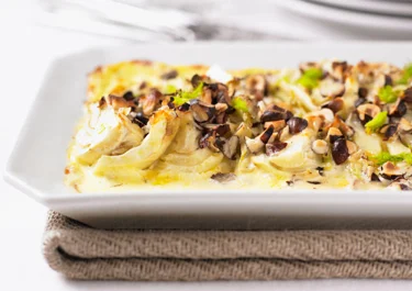 Ostbakad fänkål med nötter