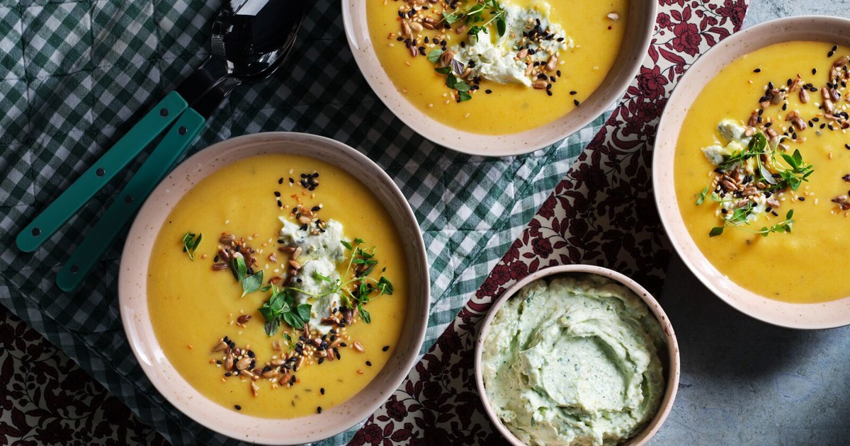 Getost Potage med getost - Recept | Arla