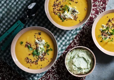 Potage med getost