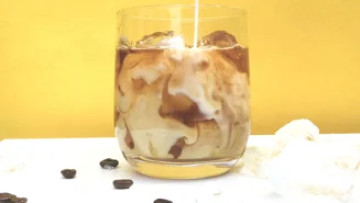 Lactose-free iced coffee