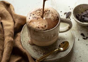 Varm chokolade med havredrik