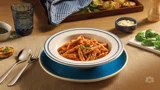 Pasta with Eggplant and Tomato Sauce