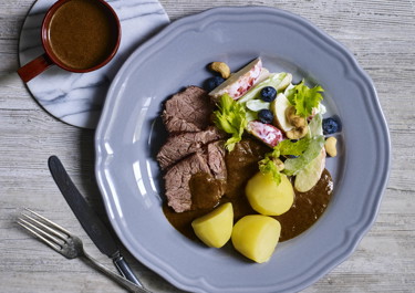 Gammeldags oksesteg