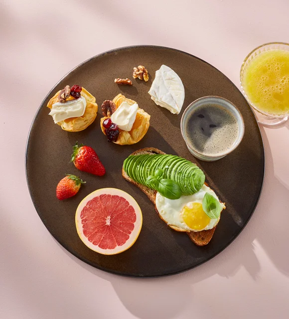 Puff Pastry Brie Bites  and Avocado Toast