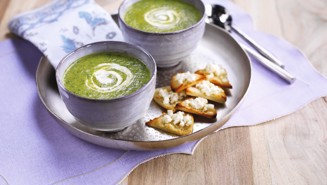 Potato and parsley soup