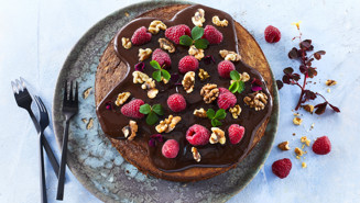 Chokladtårta med chaikryddor