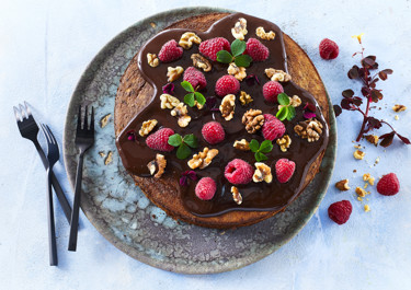Chokladtårta med chaikryddor