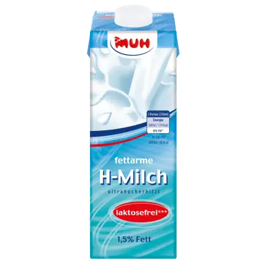 Laktosefreie H-Milch 1,5% Fett