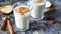 Smoothie med banan och äpple