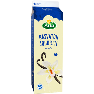 Arla rasvaton vaniljajogurtti 1kg