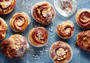 Lyxiga kanelbullar
