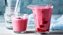 Vadelmasmoothie