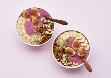 Romige smoothie bowl