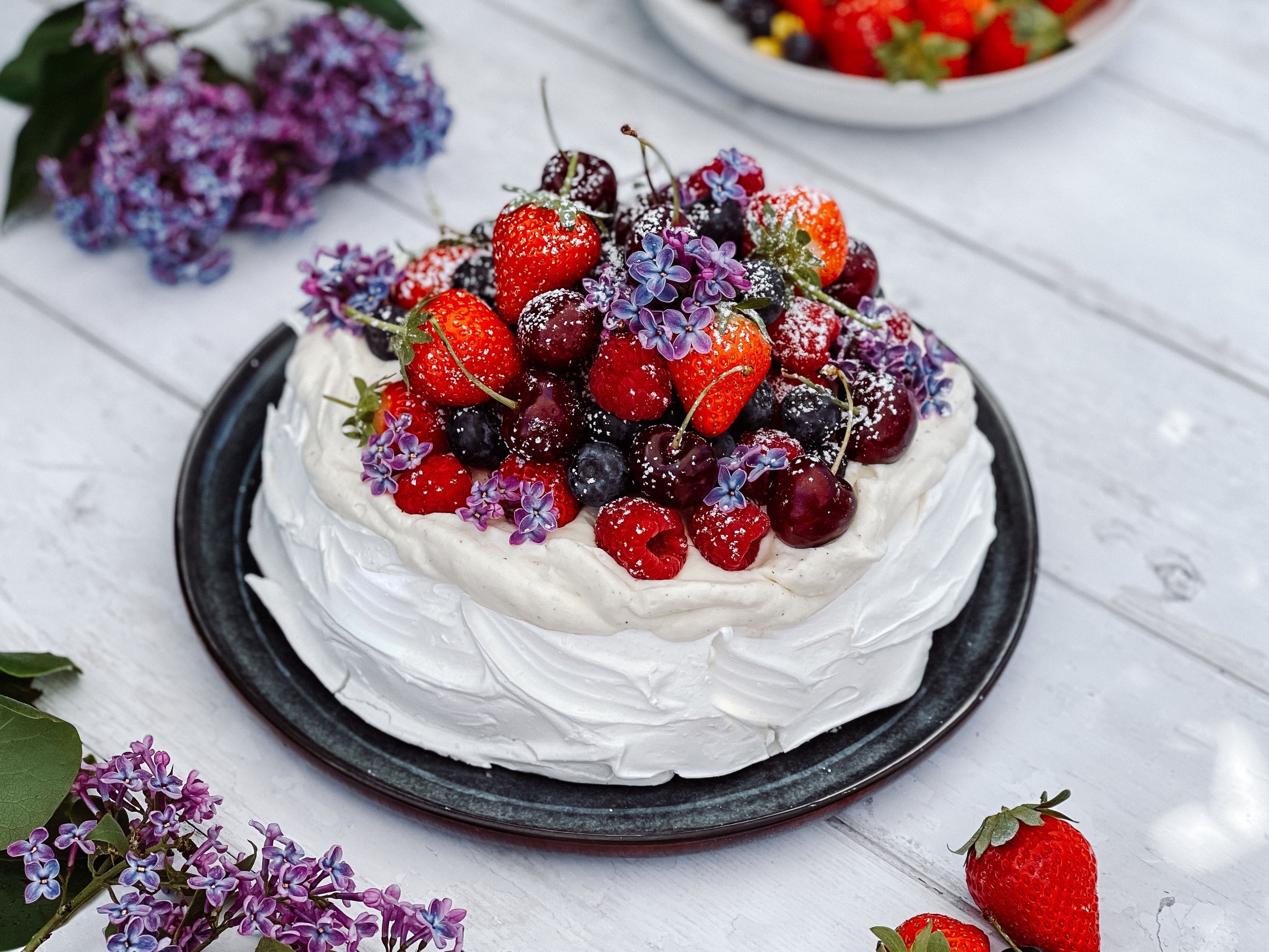 Selbstgemachtes Pavlova Dessert (Rezept) | Arla - Rezept