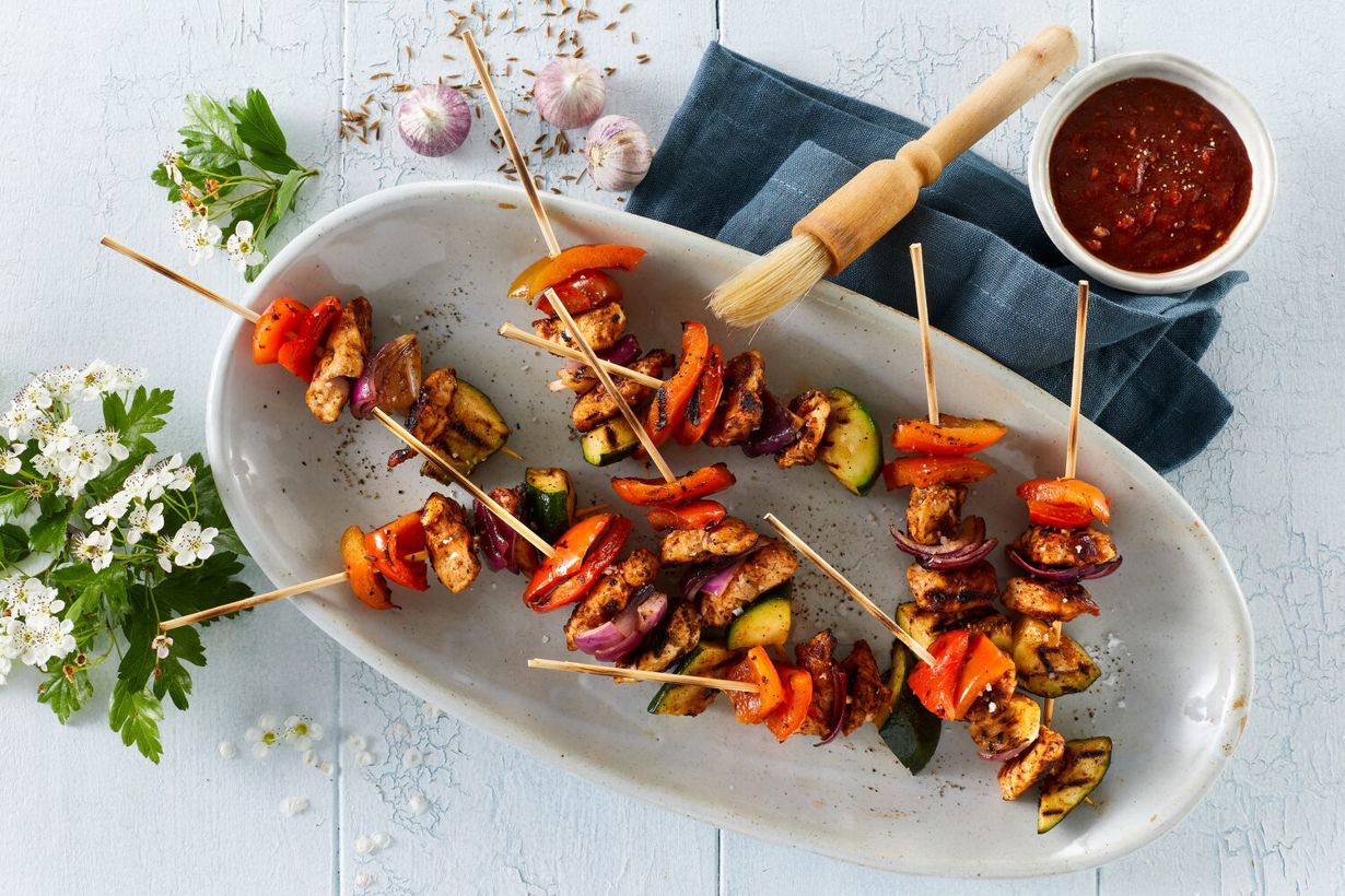 أسياخ الدجاج