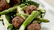 Gehaktballen met witte kaas